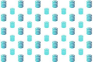 Abstract Coin Stack Pattern Background vector