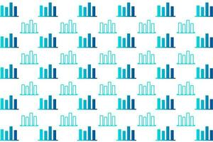 Abstract Chart Line Pattern Background vector