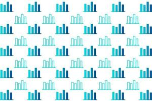 Abstract Chart Line Pattern Background vector