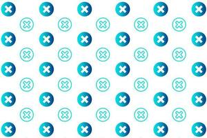 Abstract Close Button Pattern Background vector