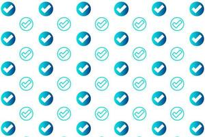 Abstract Confirmation Pattern Background vector