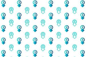 Abstract Cost Reduction Pattern Background vector
