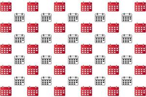 Abstract Date Pattern Background vector