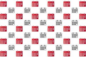 Abstract Date Pattern Background vector