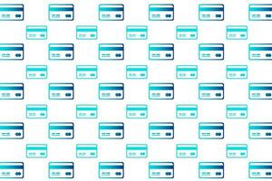 Abstract Debit Card Pattern Background vector