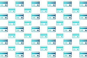 Abstract Debit Card Pattern Background vector