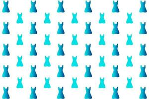 Abstract Dress Pattern Background vector