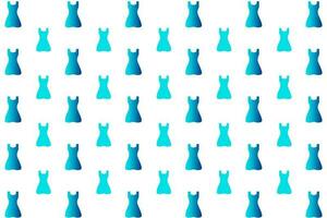 Abstract Dress Pattern Background vector