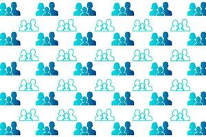 Abstract Family Pattern Background vector