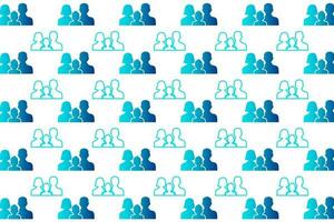 Abstract Family Pattern Background vector