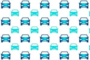 Abstract Front Car Pattern Background vector