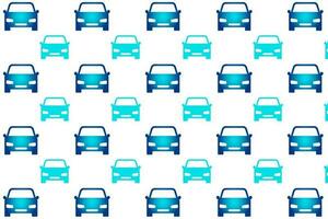 Abstract Front Car Pattern Background vector