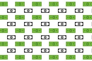 Abstract Generic Banknote Pattern Background vector