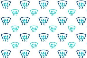 Abstract Heating Symbol Pattern Background vector