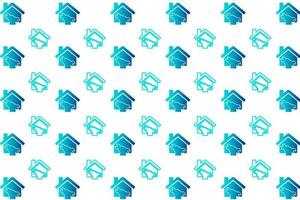 Abstract Home Improvement Pattern Background vector