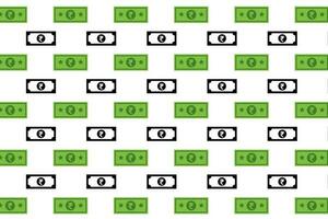 Abstract Indian Rupee Banknote Pattern Background vector