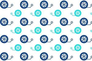 Abstract Inflate Wheel Pattern Background vector