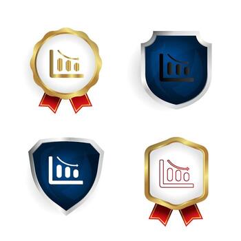 Abstract Graph Decrease Badge and Label Collection vector