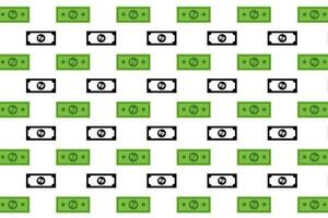 Abstract Indonesian Rupiah Banknote Pattern Background vector