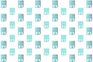 Abstract Invoice Pattern Background vector