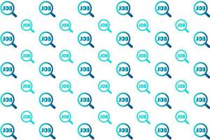 Abstract Job Search Pattern Background vector