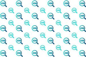 Abstract Job Search Pattern Background vector