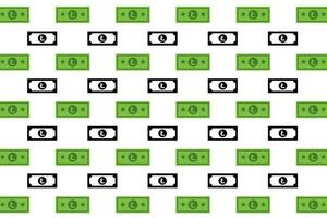 Abstract Litecoin Banknote Pattern Background vector