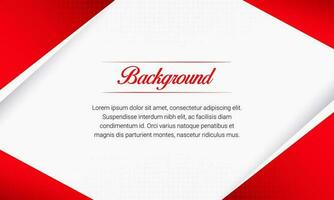 Abstract Modern Red Background With Curved Shapes vector