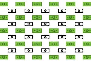 Abstract Russian Ruble Banknote Pattern Background vector