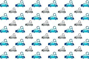 Abstract Searching Car Pattern Background vector