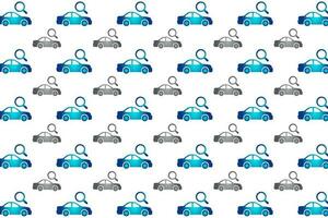 Abstract Searching Car Pattern Background vector