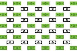 Abstract Shekel Banknote Pattern Background vector
