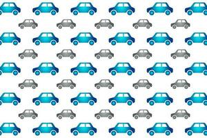 Abstract Small Car Pattern Background vector