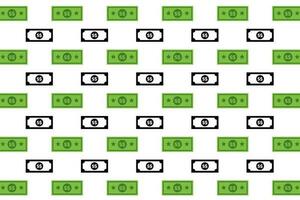 Abstract Singapore Dollar Banknote Pattern Background vector