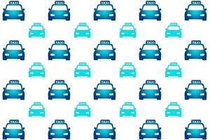 Abstract Taxi Cab Pattern Background vector