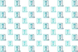 Abstract Vat Pattern Background vector