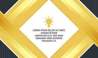 Modern Abstract Black and Gold Background With Diagonal Lines vector
