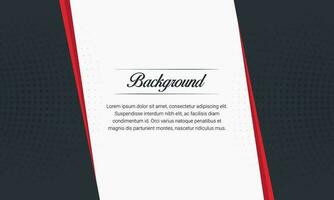 Modern Curved Blue and Red Presentation Background vector