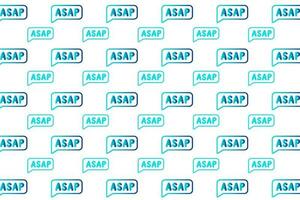 Abstarct ASAP Message Pattern Background vector