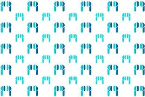 Abstract Airpods Pattern Background vector