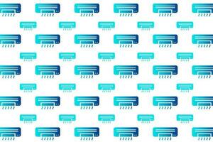 Abstract Air Conditioner Pattern Background vector