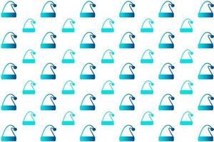 Abstract Christmas Santa Cap Pattern Background vector