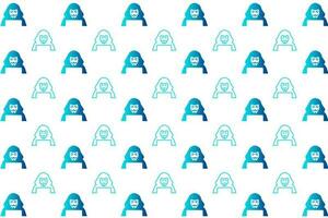 Abstract Crime Hacker Pattern Background vector