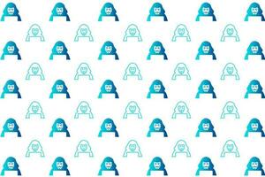 Abstract Crime Hacker Pattern Background vector