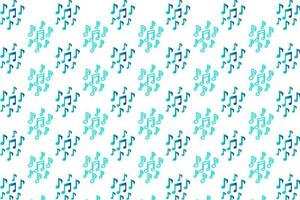 Abstract Creative Music Notes Pattern Background vector
