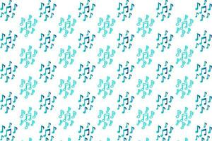 Abstract Creative Music Notes Pattern Background vector