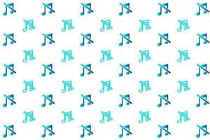 Abstract Creative Music Off Pattern Background vector