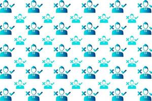 Abstract Decision Pattern Background vector