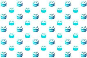 Abstract Drum Pattern Background vector