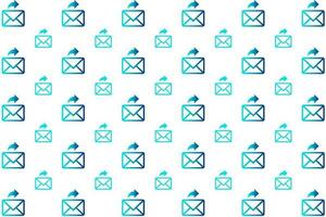 Abstract Email Forward Pattern Background vector